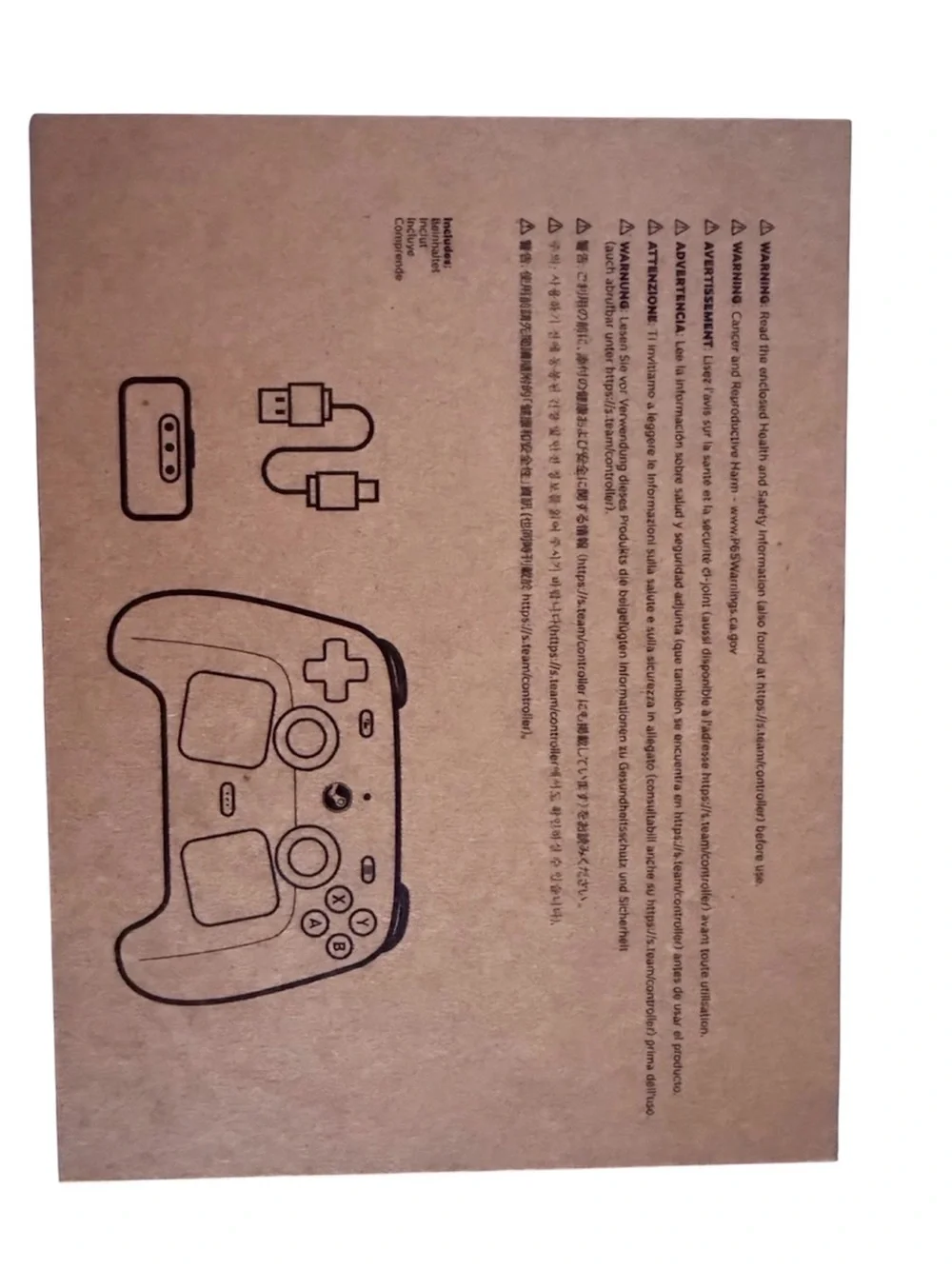 2026 Valve Steam Black USB Wireless Bluetooth Gen 2 Controller Sealed IN HAND